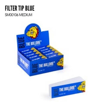 THE BULLDOG FILTROS BLUE (50 LIBRILLOS)