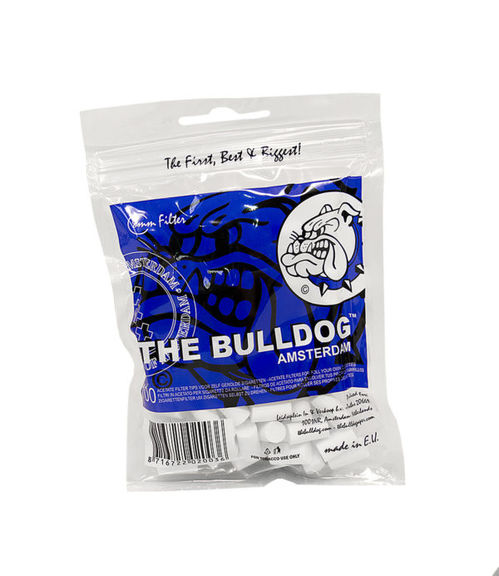 THE BULLDOG FILTROS ALGODÓN REGULAR 8mm (30 BOLSAS)