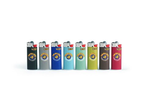 THE BULLDOG ENCENDEDOR BIC MINI (50 UNIDADES)