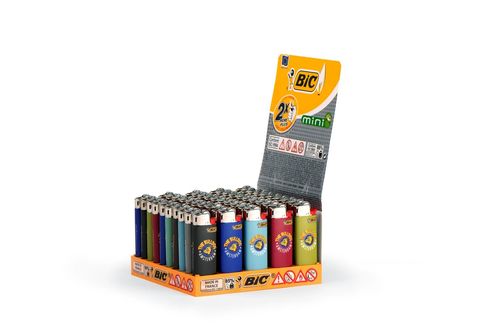 THE BULLDOG ENCENDEDOR BIC MINI (50 UNIDADES)