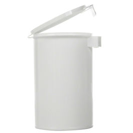 BOTE PLÁSTICO OPACO CON BOCA ANCHA POP TOP BLANCO 160DR