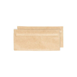 BOLSA DE CARTÓN CON CIERRE ZIP PARA PRE-ROLL (100UNIDADES)