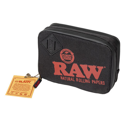 RAW ESTUCHE SMOKERS TRAVEL BAG NEGRO