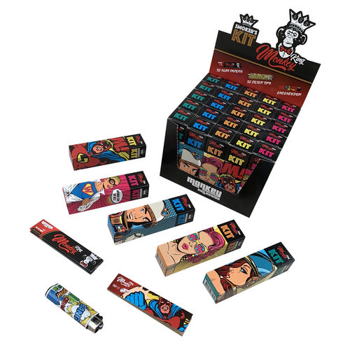 KING MONKEY DISPLAY KITS (25 UNIDADES)