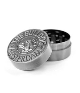 THE BULLDOG GRINDER METÁLICO 2 PARTES PLATEADO