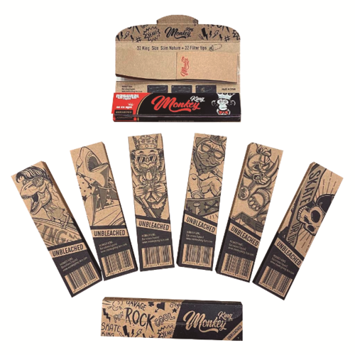 KING MONKEY WOODPACK SLIM + FILTRO WOOD (24 UD/32TIPS)