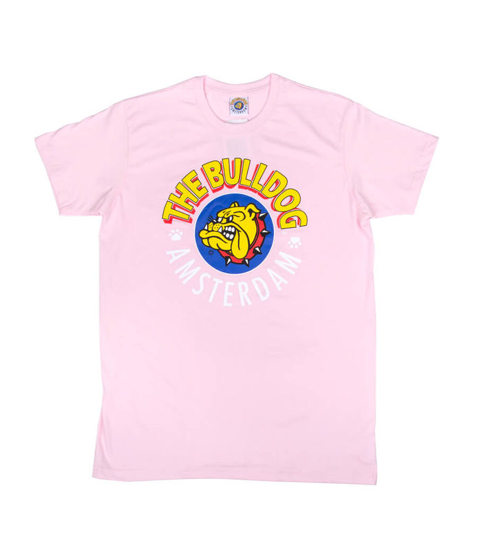 THE BULLDOG AMSTERDAM CAMISETA ORIGINAL PINK TALLA L