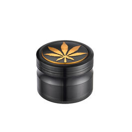 CHAMP HIGH GRINDER GOLDEN LEAF 63MM 4 PARTES (HOJA DORADA)