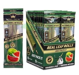 DISPLAY KING PALM 2 SLIM  ROLLS WATERMELON 20 UNID