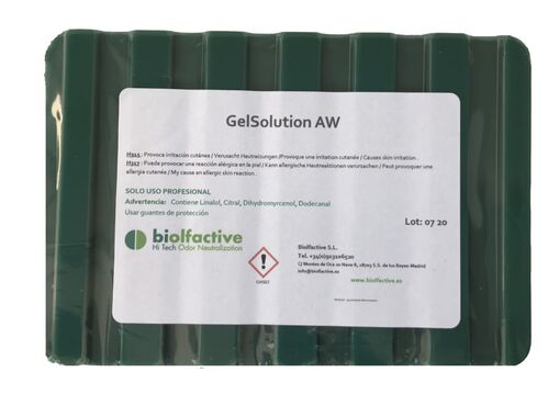 BIOLFACTIVE PLACA GEL SOLUTION AW 200gr (VERDE) HIGH TECH ODOR NEUTRALIZATION'