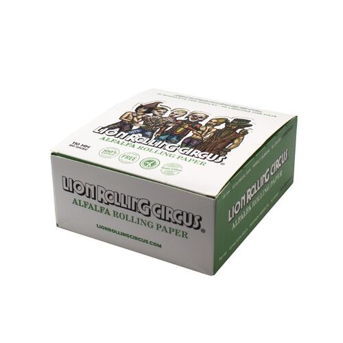 LION ROLLING CIRCUS PAPEL ALFALFA KING SIZE (50UD/DISPLAY-32PAPEL/LIBRILLO)