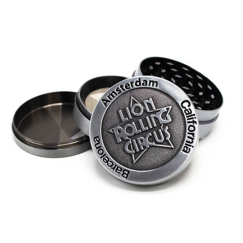 LION ROLLING CIRCUS GRINDER METAL 4 PARTES (12UD/DISPLAY)