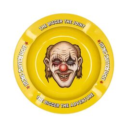 LION ROLLING CIRCUS CENICERO METAL AMARILLO EDGAR ALLAN (1UD)