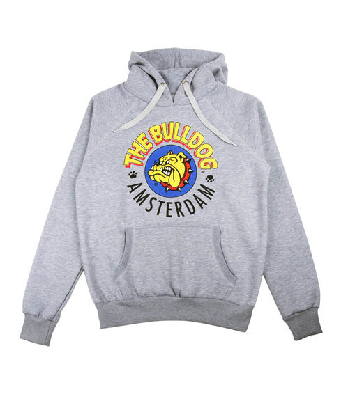 THE BULLDOG AMSTERDAM SUDADERA CON CAPUCHA GRIS TALLA S