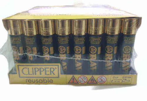 RAW DISPLAY CLIPPER BLACK/GOLD 48 UDS
