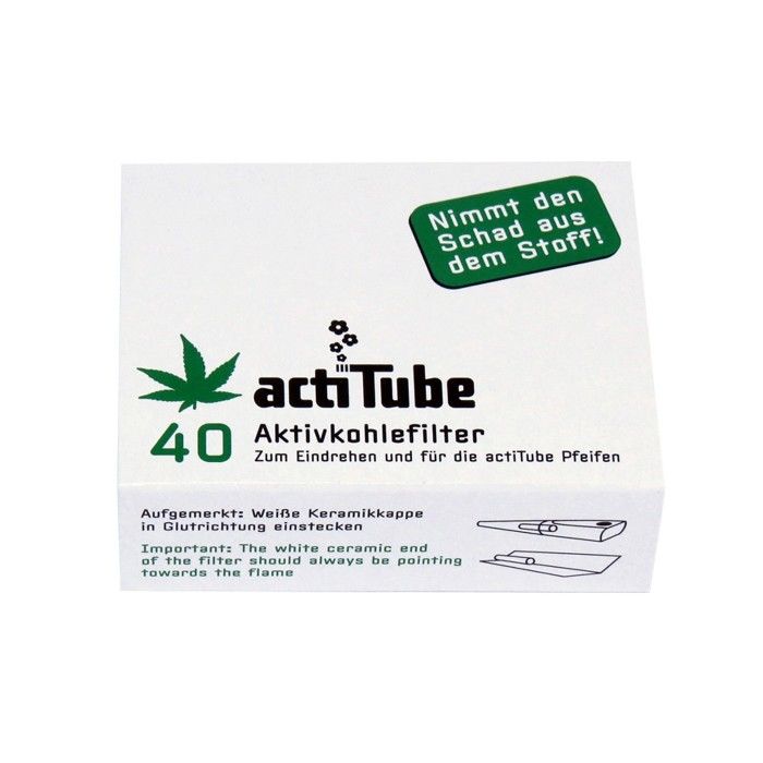 ACTITUBE FILTROS CARBON ACTIVO 8MM X 40