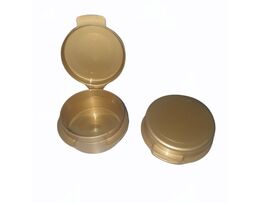 BOTE PLASTICO DORADO 5ML