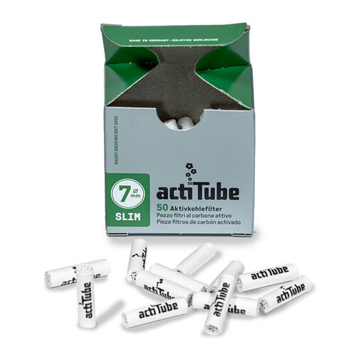 ACTITUBE FILTROS CARBN ACTIVO SLIM 7MM X 50